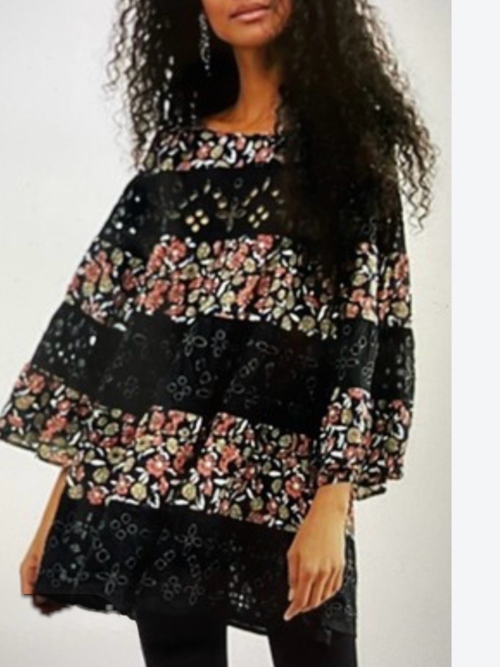 Free People Electric Daisy Mini Dress Size 10